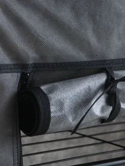 DAMHUSArmario DAMHUS 100x174 gris oscuro Burros Para Ropa|Burros Para Ropa