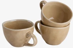 Online DETMERTaza DETMER Ø9xA7cm 22cl gres porcelánico beis Vasos Y Tazas