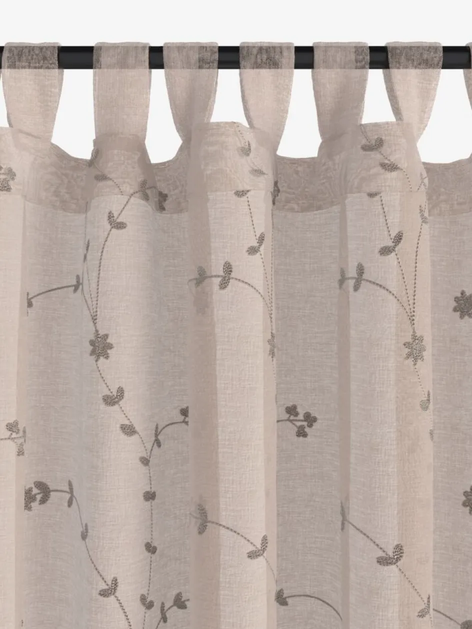 New DOLMACortina DOLMA 1x140x245 bordado Gasa