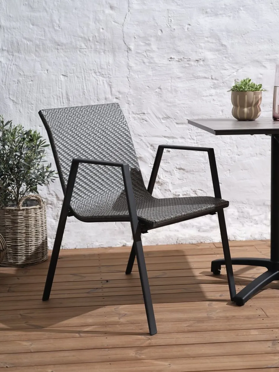 Online DOVERODDESilla apilable DOVERODDE gris Sillas De Jardín