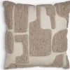 Clearance DVERGFAKSCojín DVERGFAKS 45x45 gris/beis Cojines