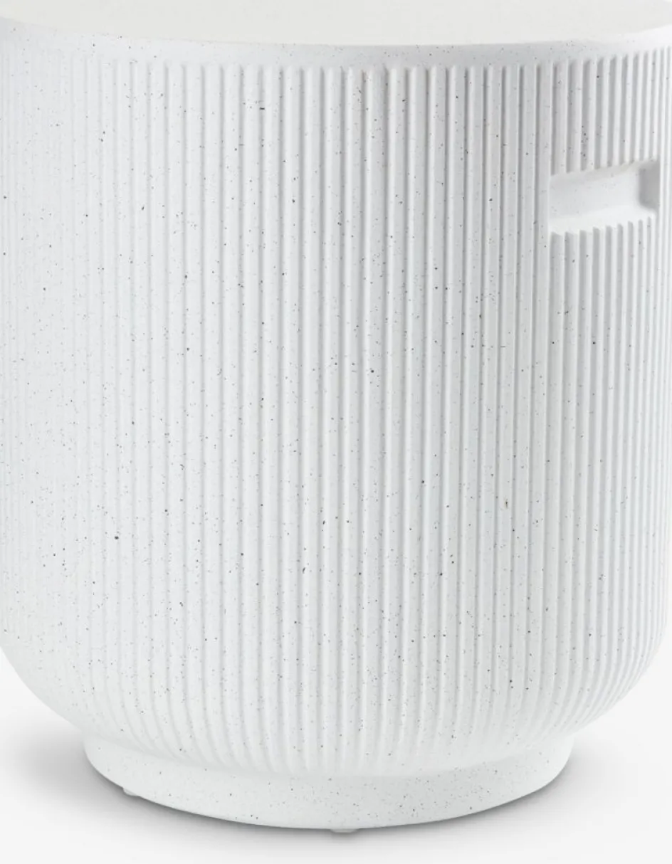 Sale DVERGFALKTaburete DVERGFALK Ø36xA39 blanco Decoración De Jardín