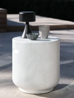 Sale DVERGFALKTaburete DVERGFALK Ø36xA39 blanco Decoración De Jardín