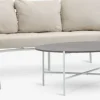 Best DYVIGConjunto muebles jardín DYVIG 5 plazas secado rápido blanco Conjuntos Mesa Y Sillas De Jardín|Muebles De Jardín