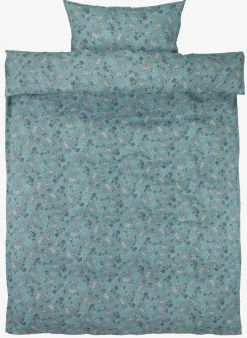New EBBAGOLDJuego funda nórdica satén EBBA 155x220 azul Juegos De Funda Nórdica