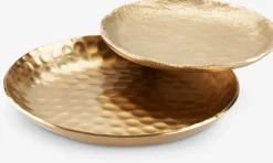 EDSELEBandeja vaciabolsillos EDSELE Ø11/14cm metal dorado 2 Cuidado Personal|Accesorios