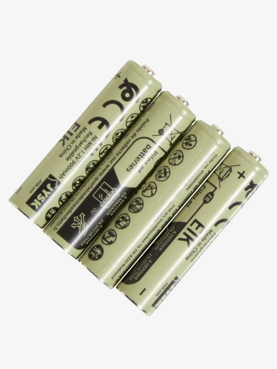 Hot EIKPilas recargables EIK AAA 4 unidades Pilas|Pilas