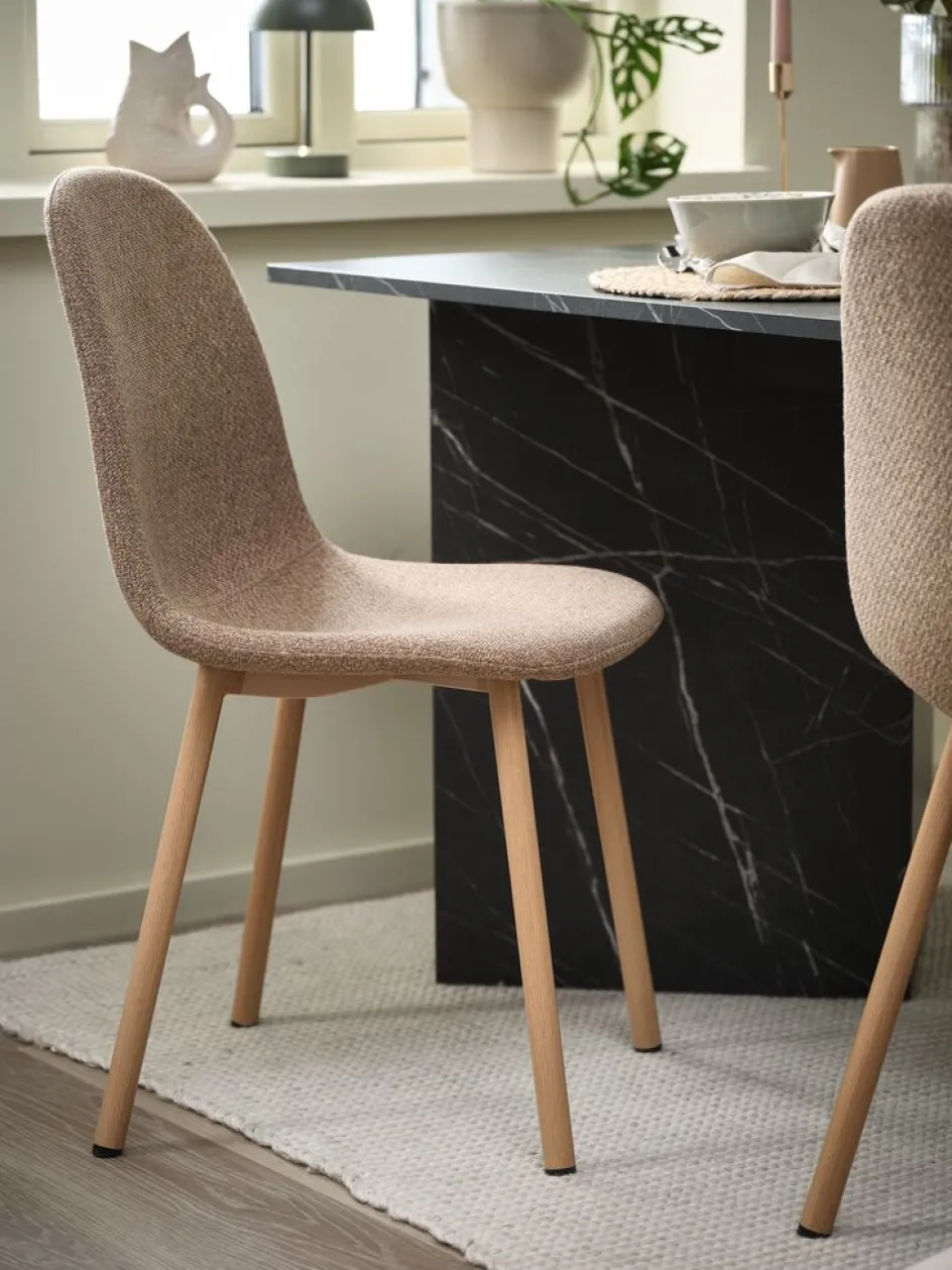 Best EJSTRUPSilla de comedor EJSTRUP /color roble natural Sillas De Comedor