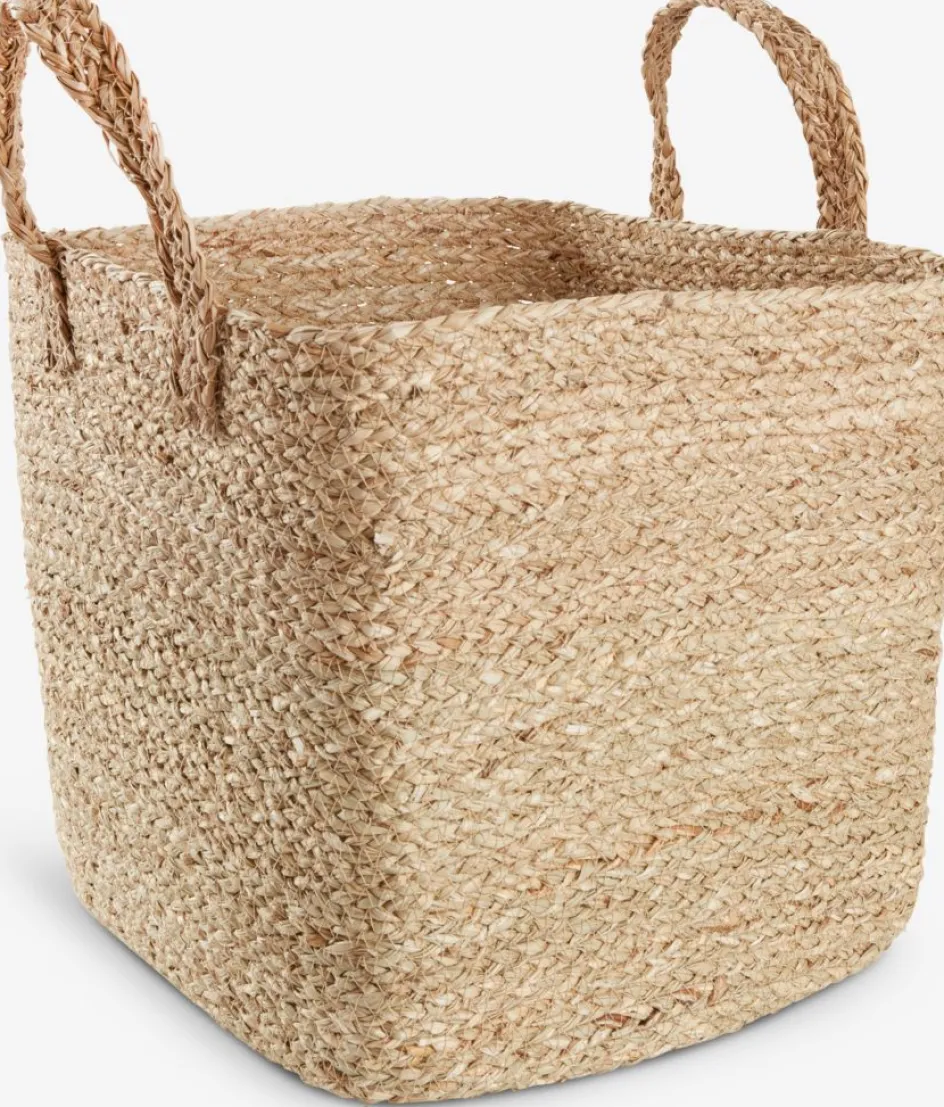 ELICesta ELI A37xL37xA32cm natural Todas Las Cestas|Cestas Y Cajas