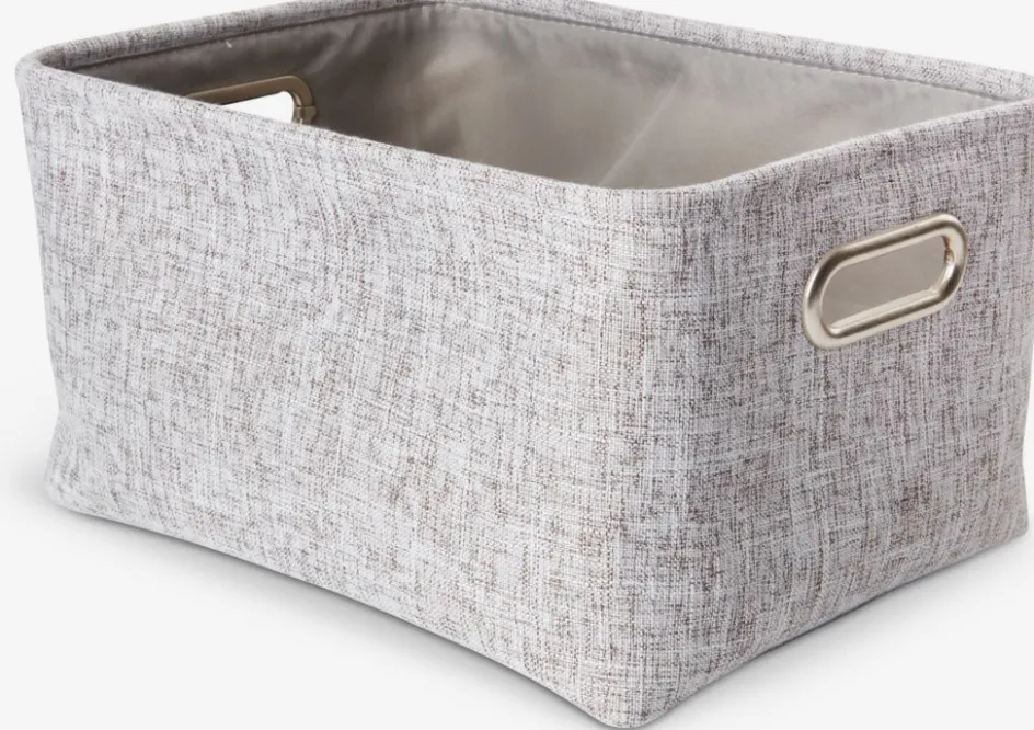 Discount ELISCesta ELIS A26xL36xA20cm gris Todas Las Cestas|Cestas Y Cajas