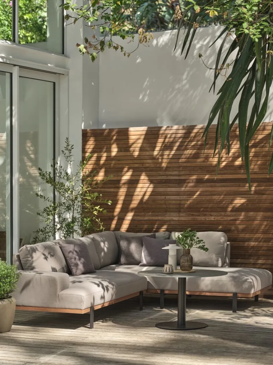Clearance ELLEKILDESofá de exterior ELLEKILDE 5 plazas 4 estaciones topo Muebles De Jardín