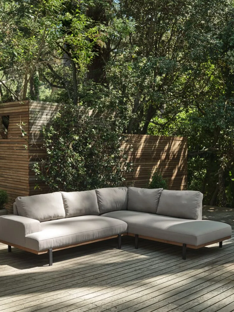 Clearance ELLEKILDESofá de exterior ELLEKILDE 5 plazas 4 estaciones topo Muebles De Jardín
