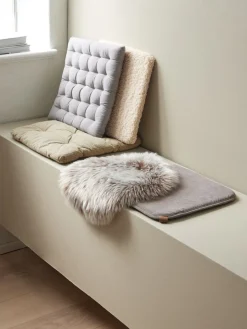 New ELMCojín de asiento ELM 38x38x2 beis Cojines De Asiento