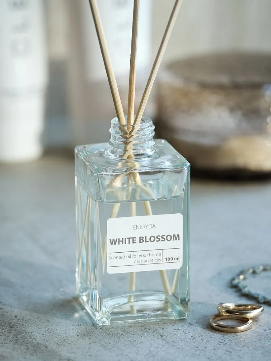 Outlet ENERYDAAmbientador de varillas ENERYDA flores blancas 100ml Cuidado Personal|Ambientadores De Varillas
