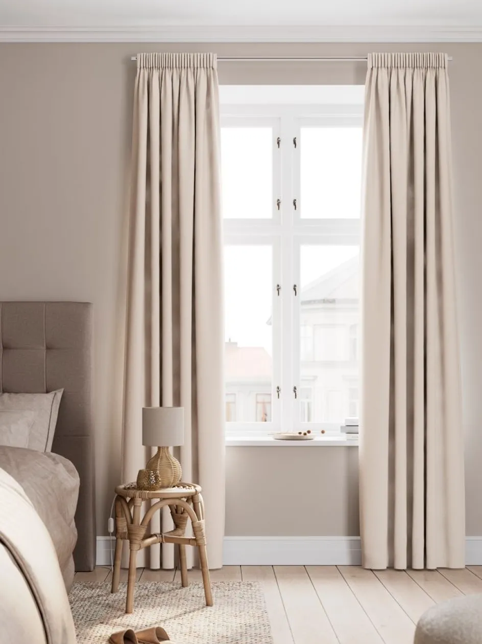 Best ERKENCortina ERKEN 1x140x245 blanco crudo Cortinas Gruesas