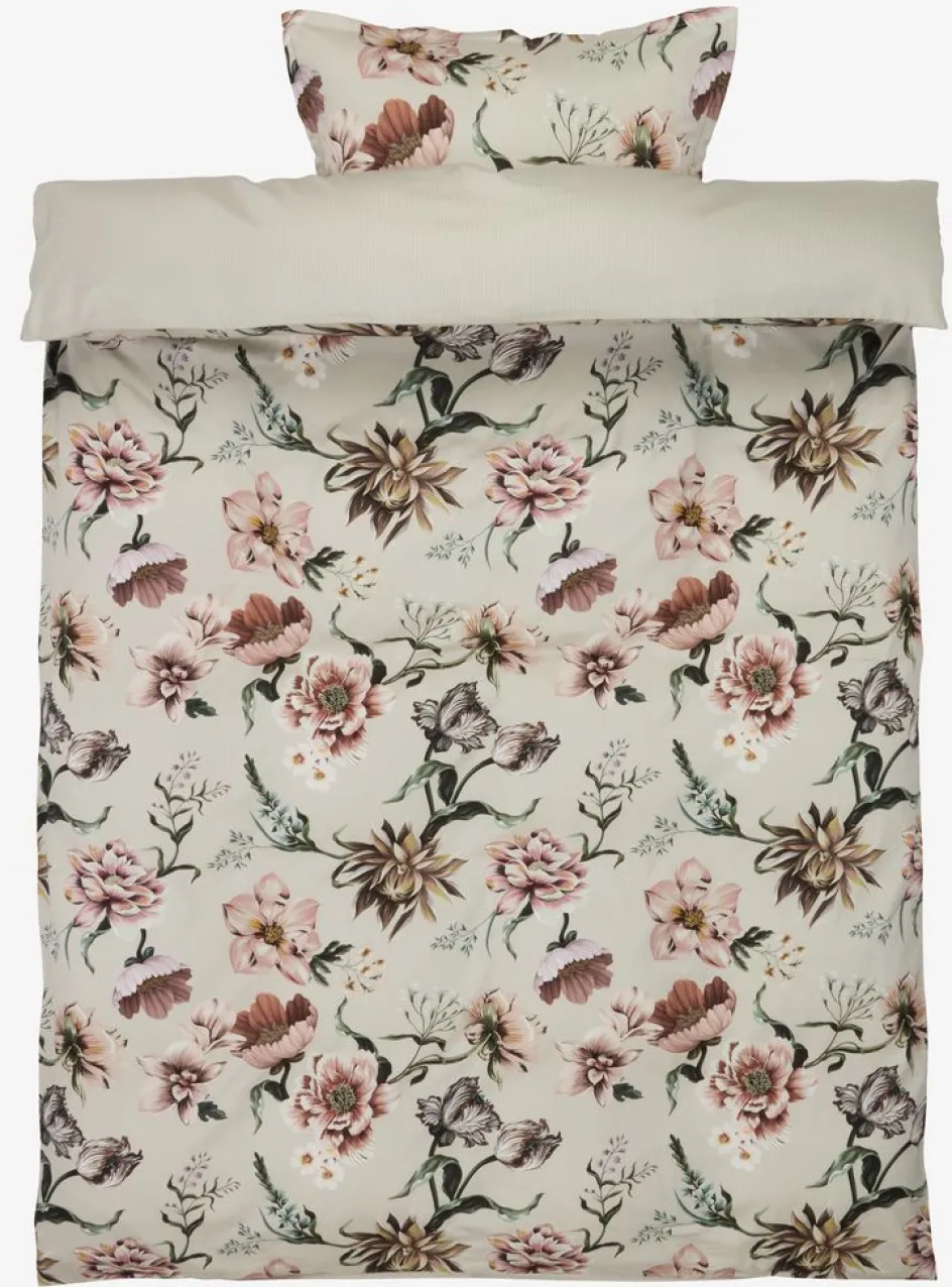 ESTHERGOLDJuego funda nórdica satén ESTHER 155x220 natural Juegos De Funda Nórdica