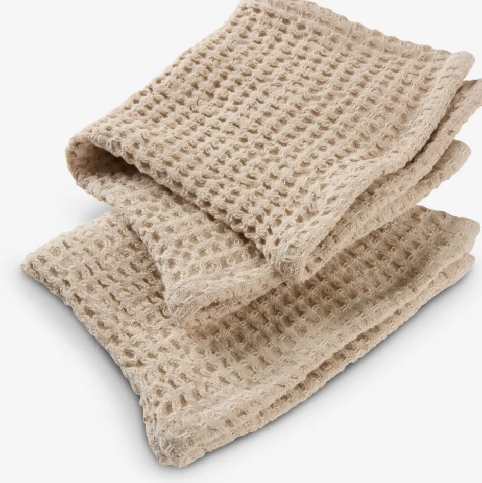 Outlet EVINBayeta EVIN A28xL28cm 2 unidades beis Bayetas Y Estropajos
