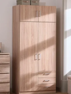 Best FANDRUPArmario FANDRUP 97x176 2 puertas 3 cajones color Armarios|Todos Los Armarios