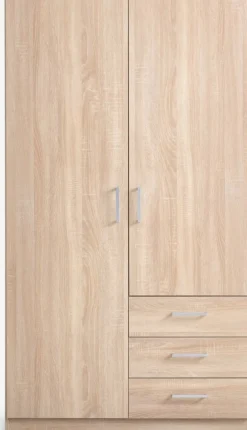 Best FANDRUPArmario FANDRUP 97x176 2 puertas 3 cajones color Armarios|Todos Los Armarios