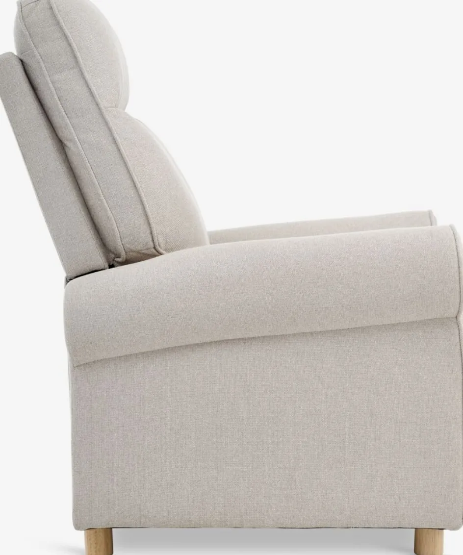 New FERRITSLEVSillón reclinable FERRITSLEV tela beis Sillones