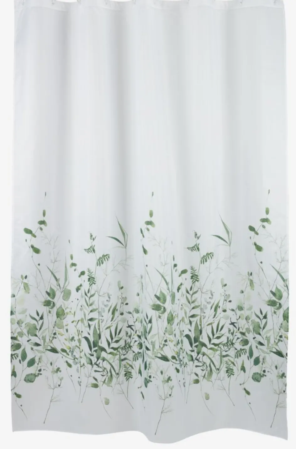 Hot FILIPSTADPLUSCortina de ducha FILIPSTAD 150x200cm blanco/verde Cortinas De Baño