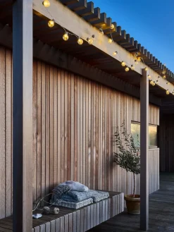 FINKGuirnalda de luces exterior FINK L735cm 50 LED transparente Iluminación Exterior