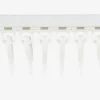 Clearance FIXIRiel cortina aluminio FIXI 125cm blanco Barras Y Rieles Para Cortinas