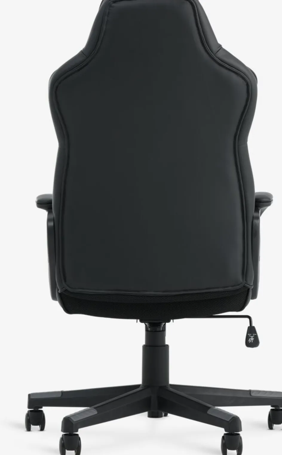 Discount FJELSTEDSilla gaming FJELSTED polipiel negro/gris Sillas De Oficina|Sillas Gaming