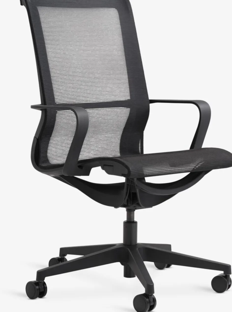 Online FOLBYSilla de oficina FOLBY malla negro/negro Sillas De Oficina|Sillas Gaming
