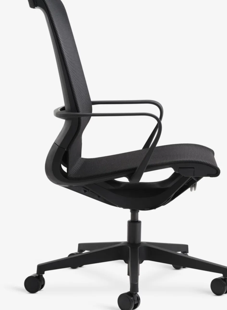 Online FOLBYSilla de oficina FOLBY malla negro/negro Sillas De Oficina|Sillas Gaming