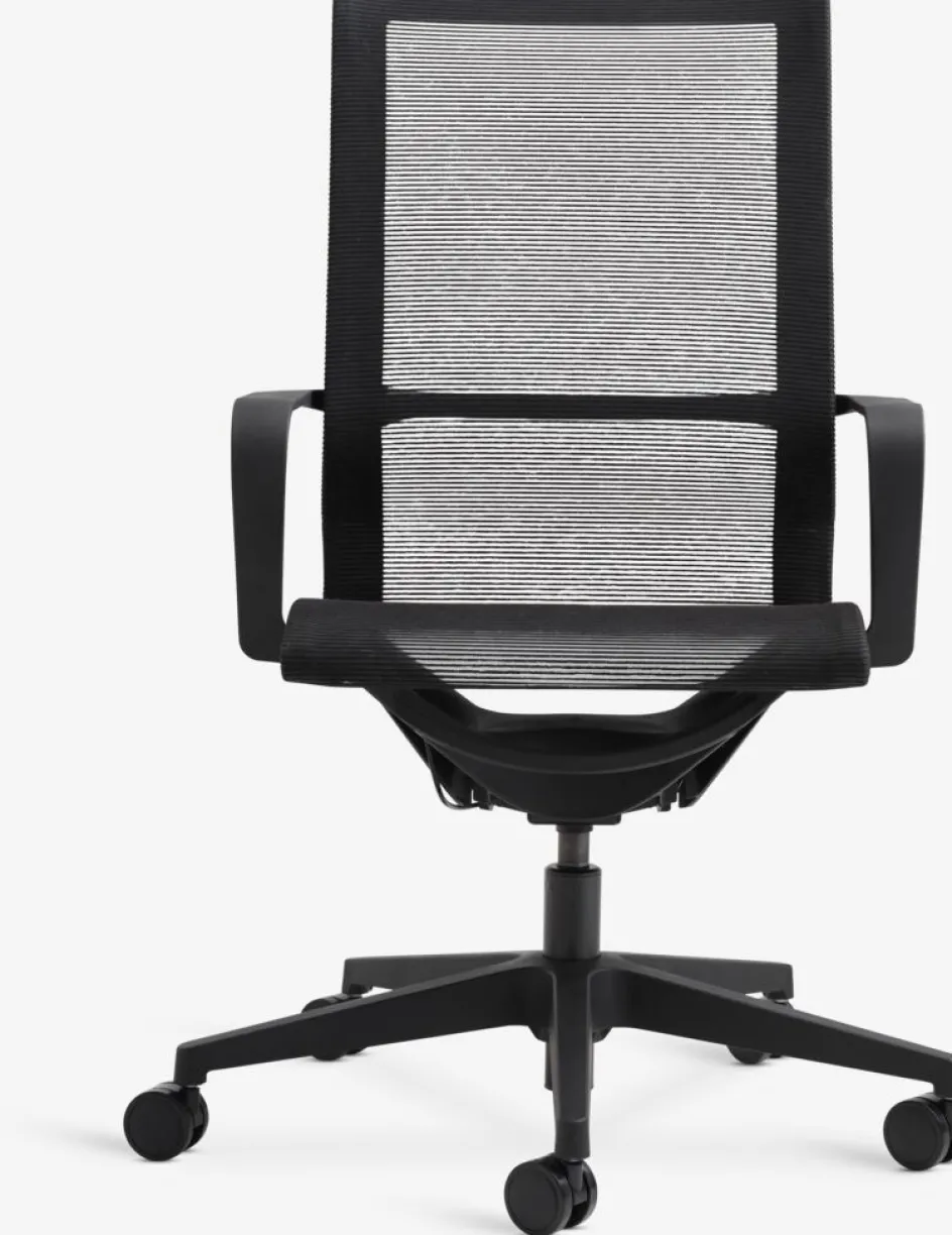 Online FOLBYSilla de oficina FOLBY malla negro/negro Sillas De Oficina|Sillas Gaming