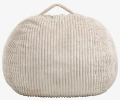 Sale FOULUMSillón puf FOULUM 109x80x109 pana beis Niños Articulos Para Niños