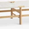 New FRYDENDALDiván cama FRYDENDAL 196x72 tela beis/bambú Divanes Cama