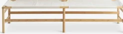 New FRYDENDALDiván cama FRYDENDAL 196x72 tela beis/bambú Divanes Cama