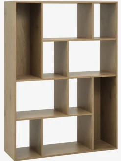 Hot GADEHUSEEstantería GADEHUSE 10 estantes color roble natural Estanterias Y Librerías|Estanterias Y Librerías