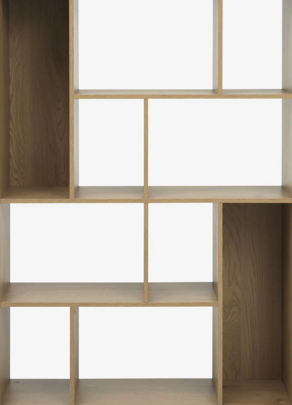 Hot GADEHUSEEstantería GADEHUSE 10 estantes color roble natural Estanterias Y Librerías|Estanterias Y Librerías