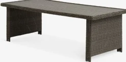 Discount GAMMELBYMesa de jardín GAMMELBY A100xL225 gris Mesas De Jardín