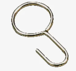 Hot Gancho de metal Ø19mm 10 unidades acero Ganchos, Anillas Y Soportes De Cortinas