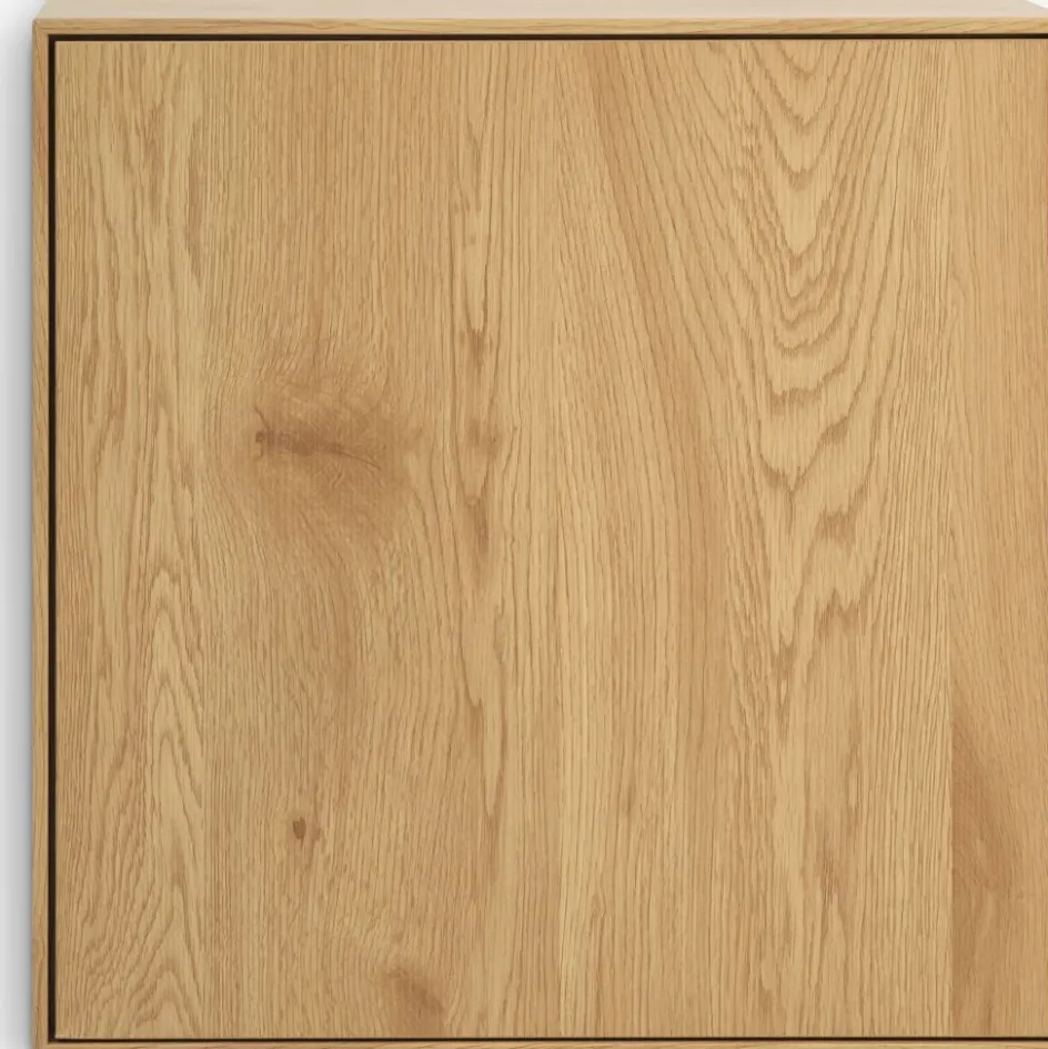 GEDSERMódulo de pared GEDSER armario color roble cálido Estanterias Y Librerías|Estanterias Y Librerías
