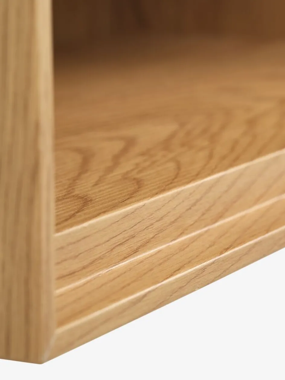 GEDSERMódulo de pared GEDSER armario color roble cálido Estanterias Y Librerías|Estanterias Y Librerías