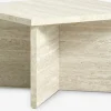 Hot GELSTEDMesa de centro GELSTED 60x60 color travertino Mesas De Centro|Mesas Auxiliares