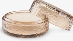 Hot GENEVADBote GENEVAD Ø10xA6cm cristal marrón Cuidado Personal|Accesorios