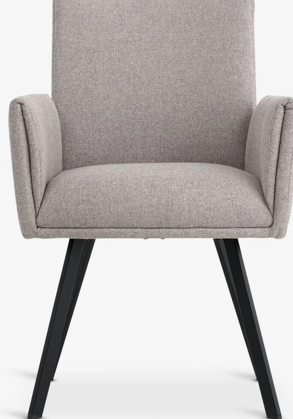 Clearance GJESINGSilla de comedor GJESING tela beis/negro Sillas De Comedor