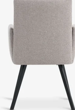 Clearance GJESINGSilla de comedor GJESING tela beis/negro Sillas De Comedor