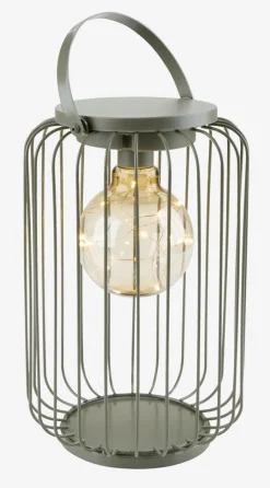 New GLENTELámpara a pilas GLENTE Ø18xA28cm variado Iluminación Exterior