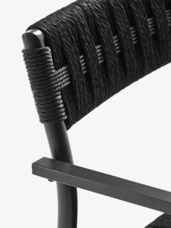 Best GOTHENBURG + TRILLEVALLENMesa GOTHENBURG L120 gris + 4 sillas TRILLEVALLEN negro Conjuntos Mesa Y Sillas De Jardín