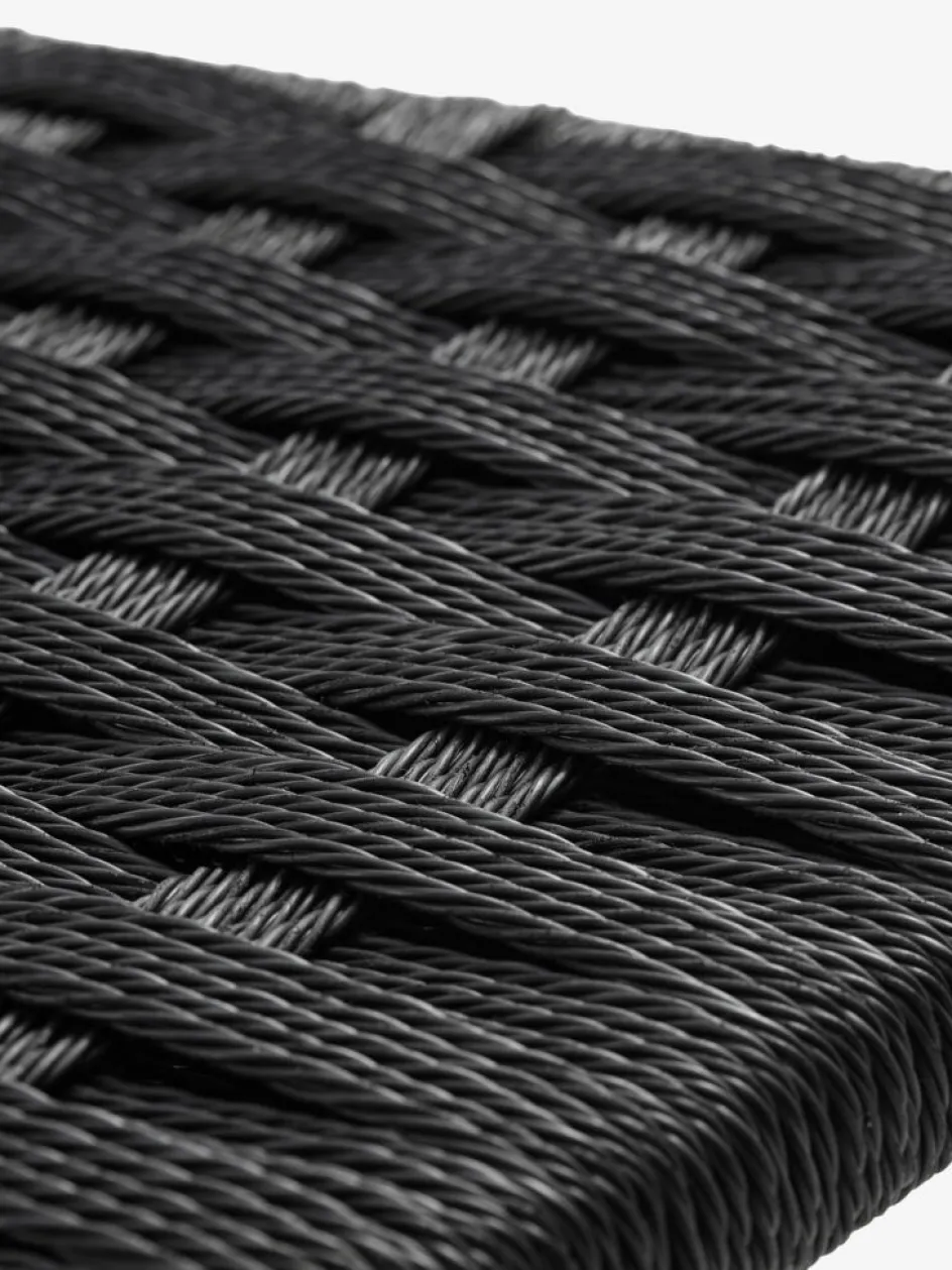 Best GOTHENBURG + TRILLEVALLENMesa GOTHENBURG L120 gris + 4 sillas TRILLEVALLEN negro Conjuntos Mesa Y Sillas De Jardín