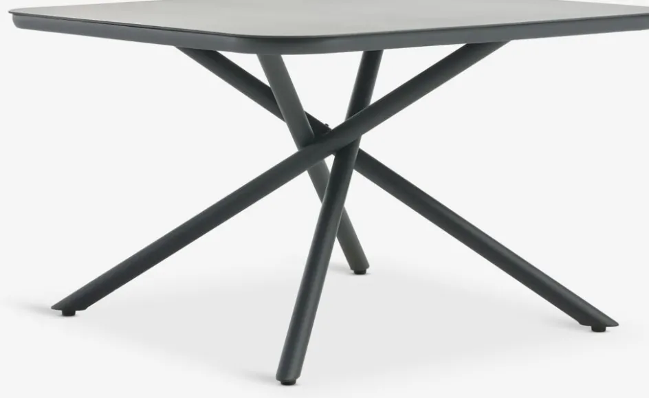Discount GOTHENBURGMesa de jardín GOTHENBURG A120xL120 gris Mesas De Jardín