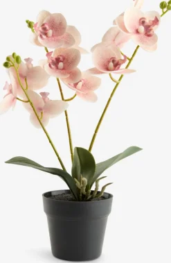 Outlet GUDJONPlanta artificial GUDJON A35cm orquídea rosa Plantas Artificiales