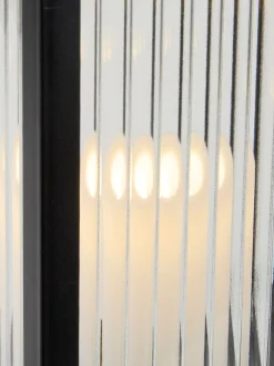 Online GULDSMEDFarol GULDSMED A16xL16xA29cm con LED negro Iluminación Exterior